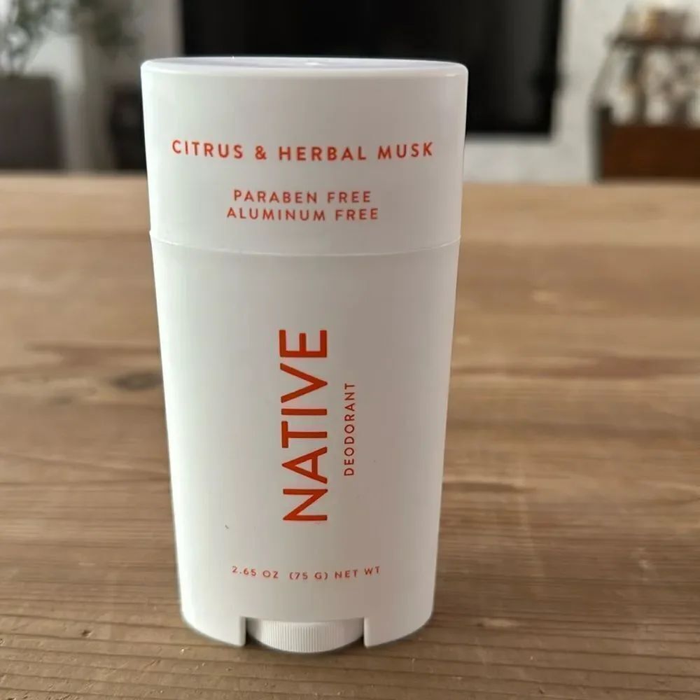 Native Deodorant Citrus & Herbal Musk scent NEW never used 2.65 OZ